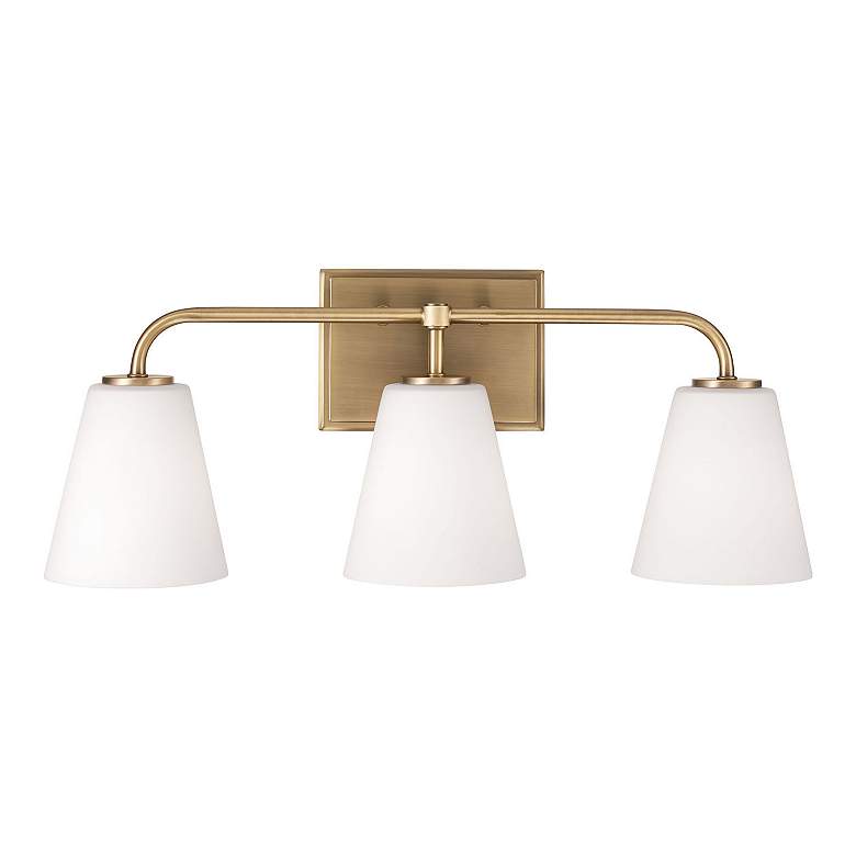 Image 4 Capital Lighting Brody 3 Light Vanity Aged Brass more views