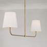 3_Capital Lighting Brody 50" Wide Aged Brass Kitchen Island Light more views