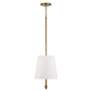 4_Capital Lighting Brody 50" Wide Aged Brass Kitchen Island Light more views