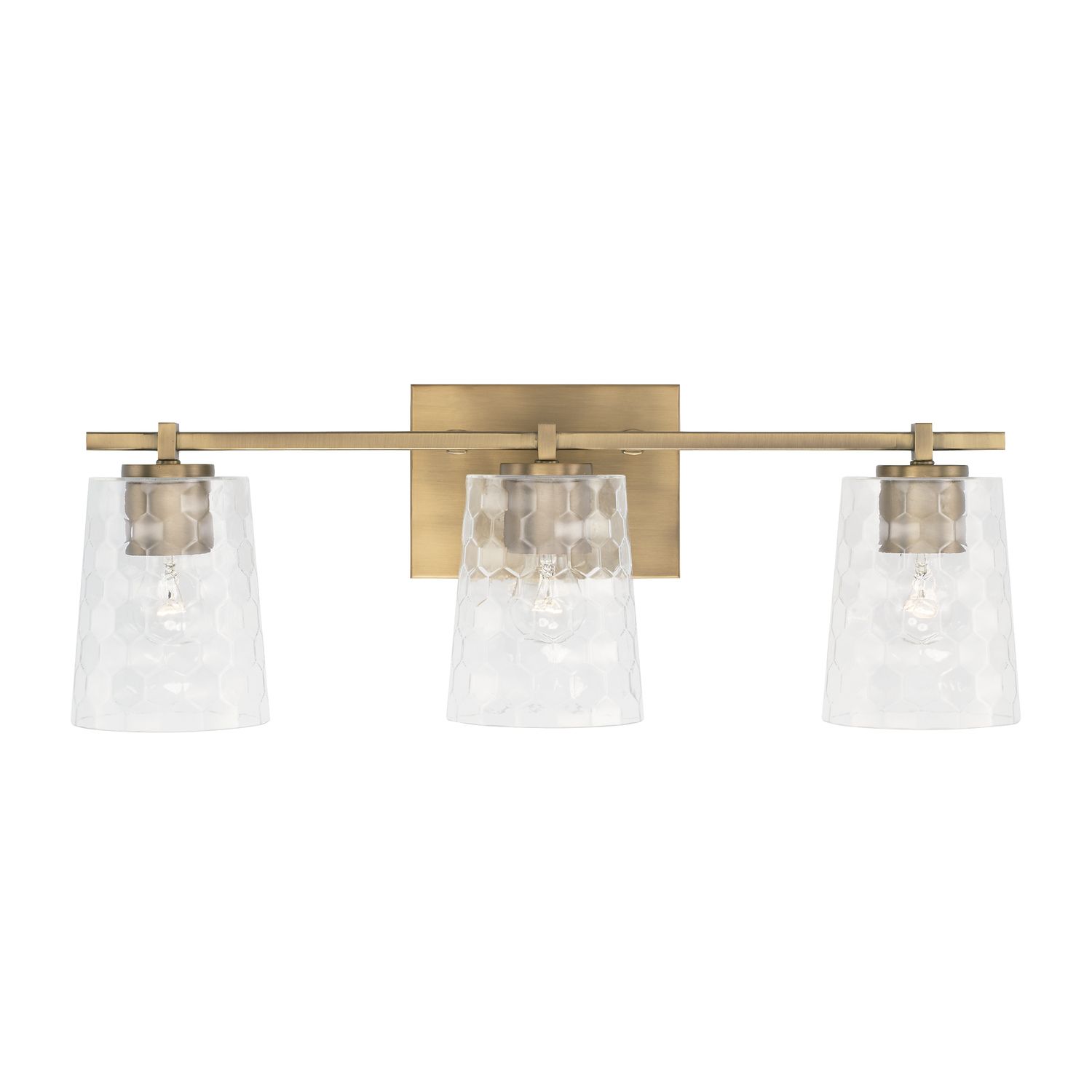 Thumbnail4 of Capital Lighting Burke 3 Light Vanity 24" Aged Brass more views
