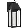 Capital Lighting Burton 1 Light Outdoor Wall-Lantern Black