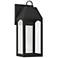 Capital Lighting Burton 1 Light Outdoor Wall-Lantern Black