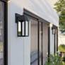 Capital Lighting Burton 1 Light Outdoor Wall-Lantern Black