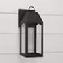 Capital Lighting Burton 1 Light Outdoor Wall-Lantern Black