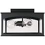 2_Capital Lighting Burton 3 Light Outdoor Flush mount 14" Black