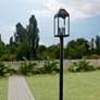 Capital Lighting Burton 4 Light Outdoor Post-Lantern Black