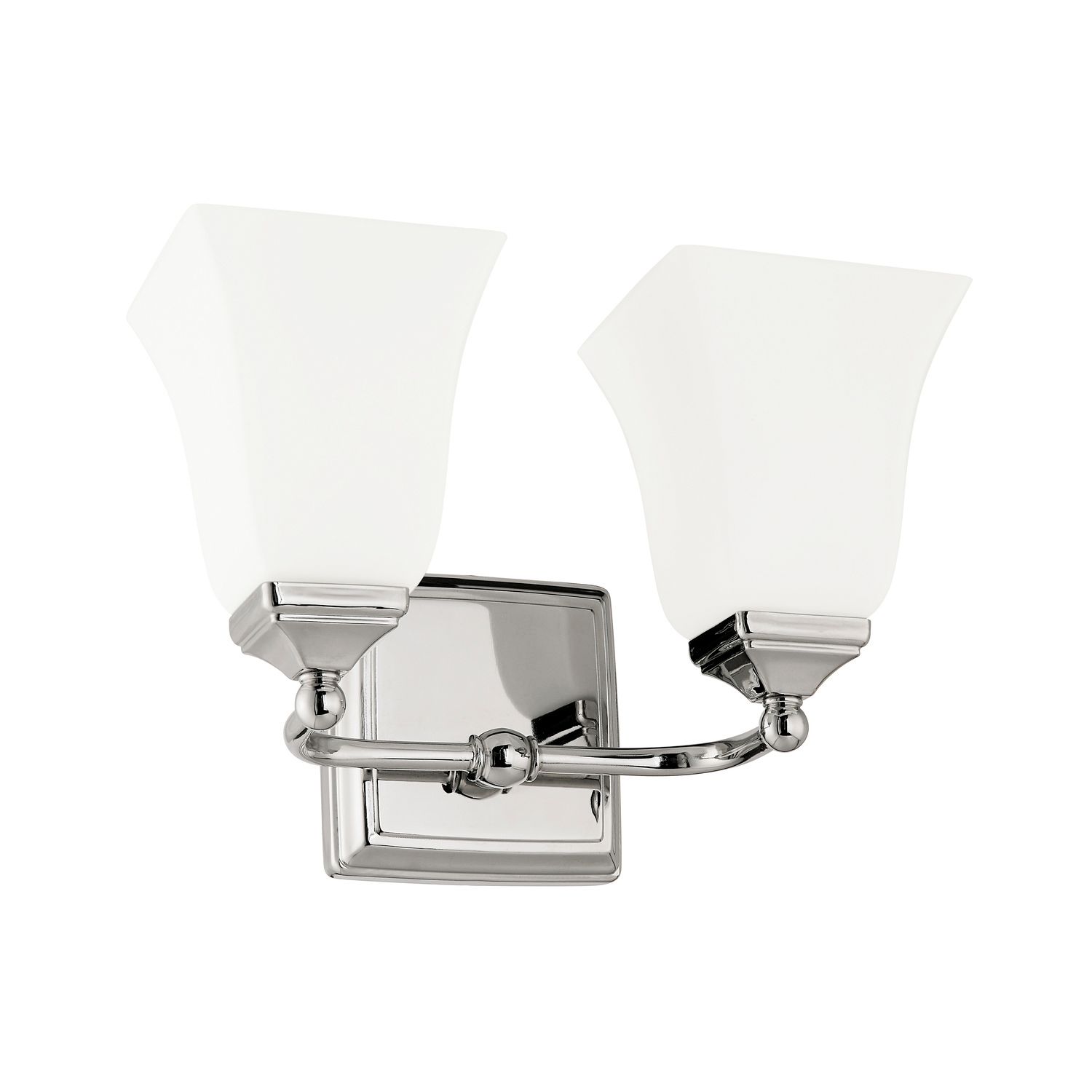 Image 2 Capital Lighting Cade 2 Light Vanity 12.5" Polished Nickel more views