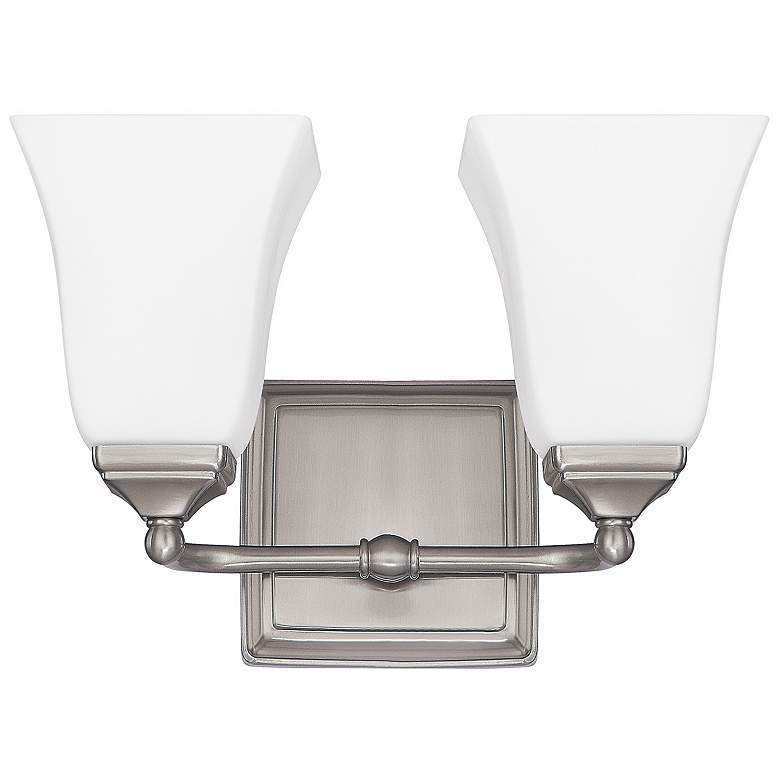 Image 1 Capital Lighting Cade 2 Light Vanity Brushed Nickel
