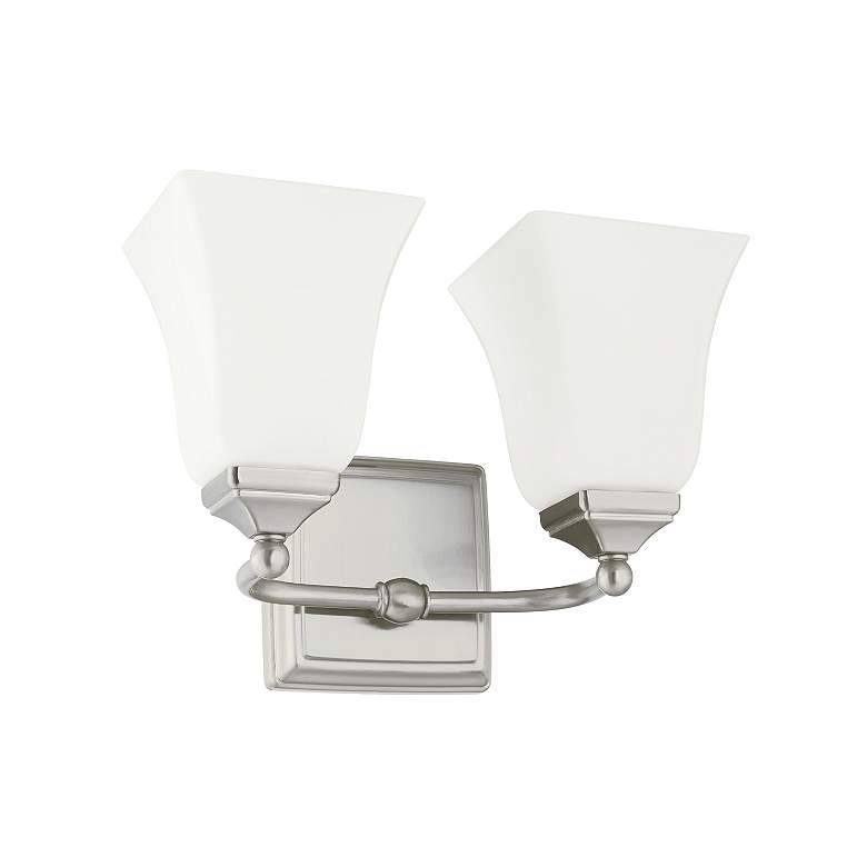 Image 2 Capital Lighting Cade 2 Light Vanity Brushed Nickel more views