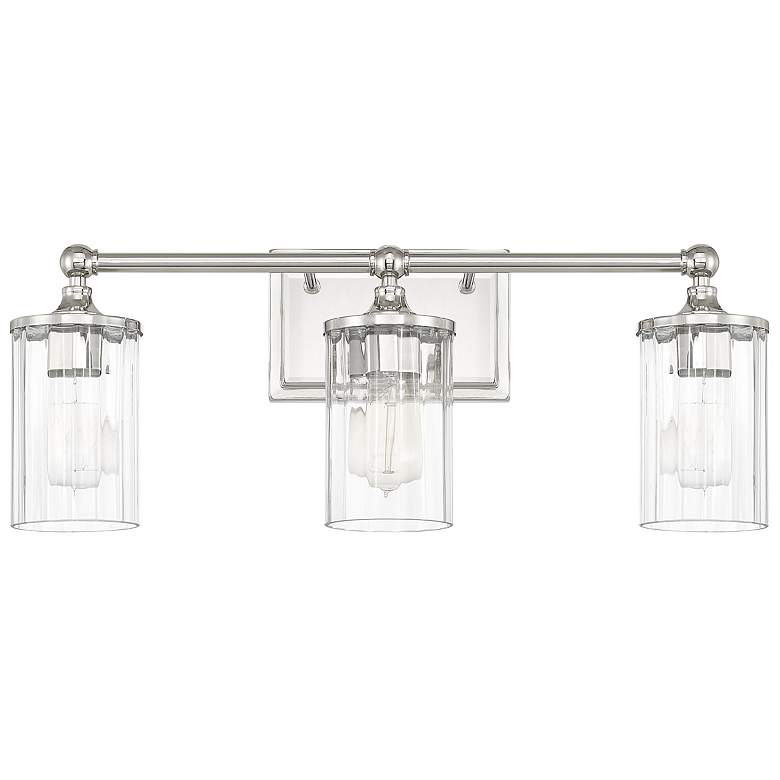 Image 1 Capital Lighting Camden 3 Light Vanity Polished Nickel