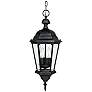 2_Capital Lighting Carriage House 23" High Black Outdoor Hanging Light