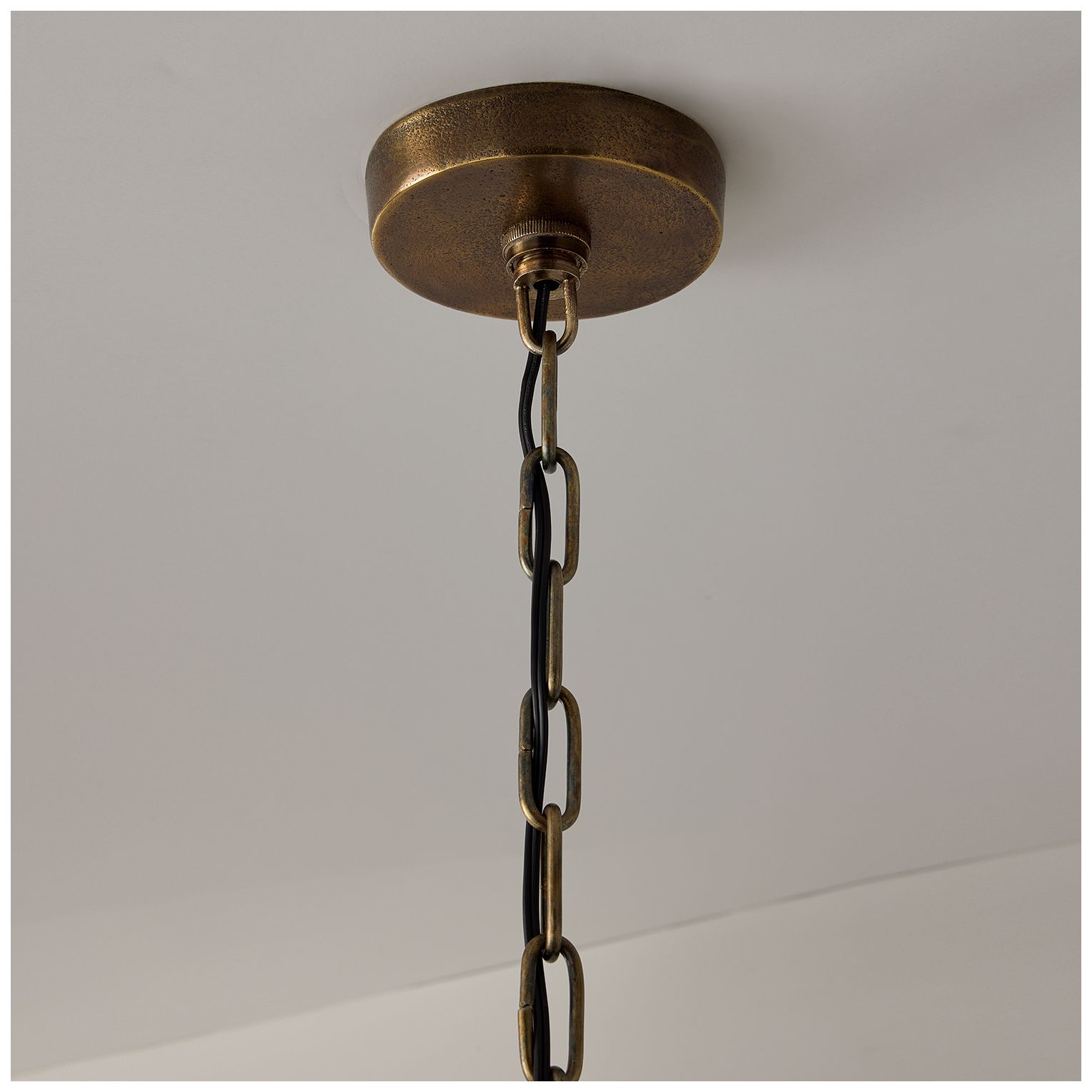 Image 4 Capital Lighting Casa 1 Light Pendant 17" Oxidized Brass more views