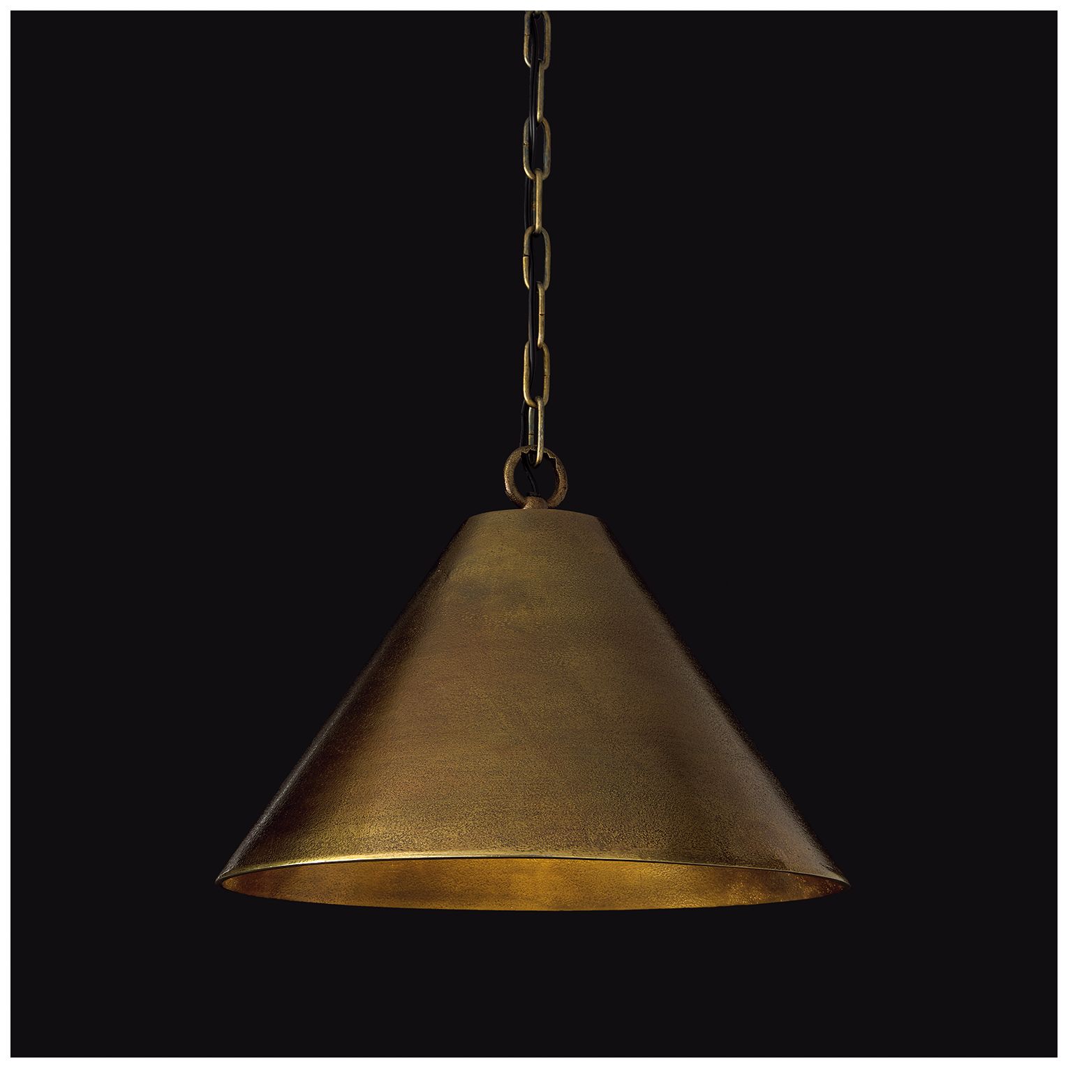 Image 7 Capital Lighting Casa 1 Light Pendant 17" Oxidized Brass more views