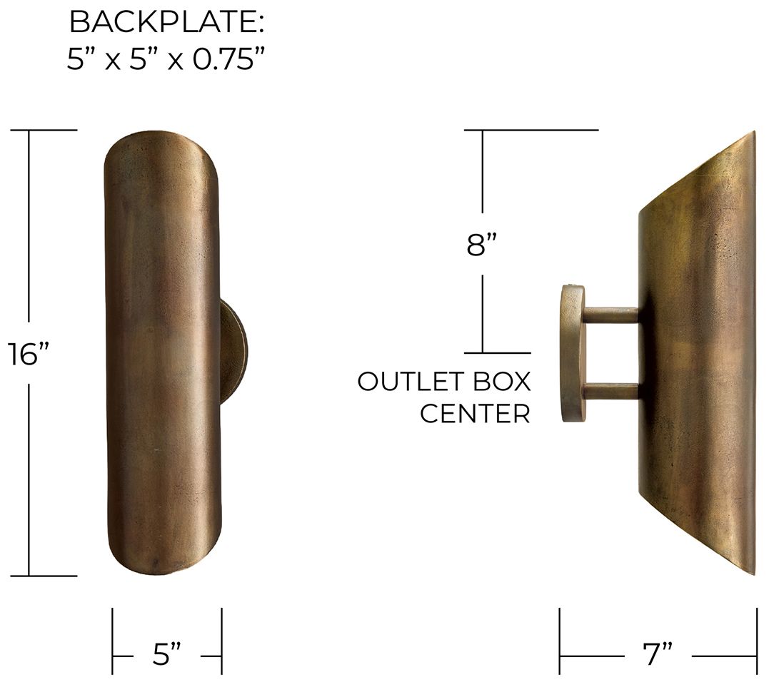 Capital Lighting Casa 2 Light Sconce 5"