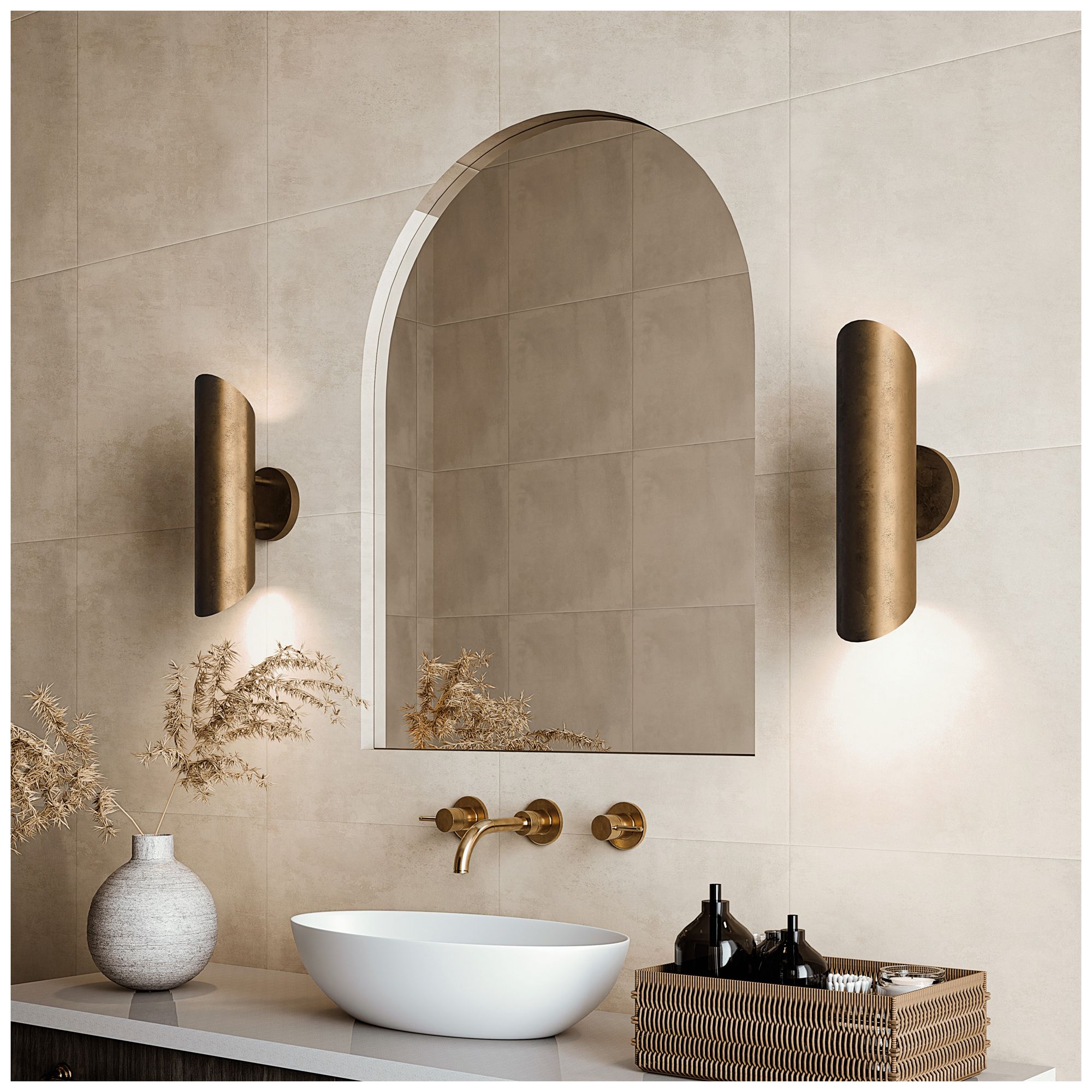 Capital Lighting Casa 2 Light Sconce 5"