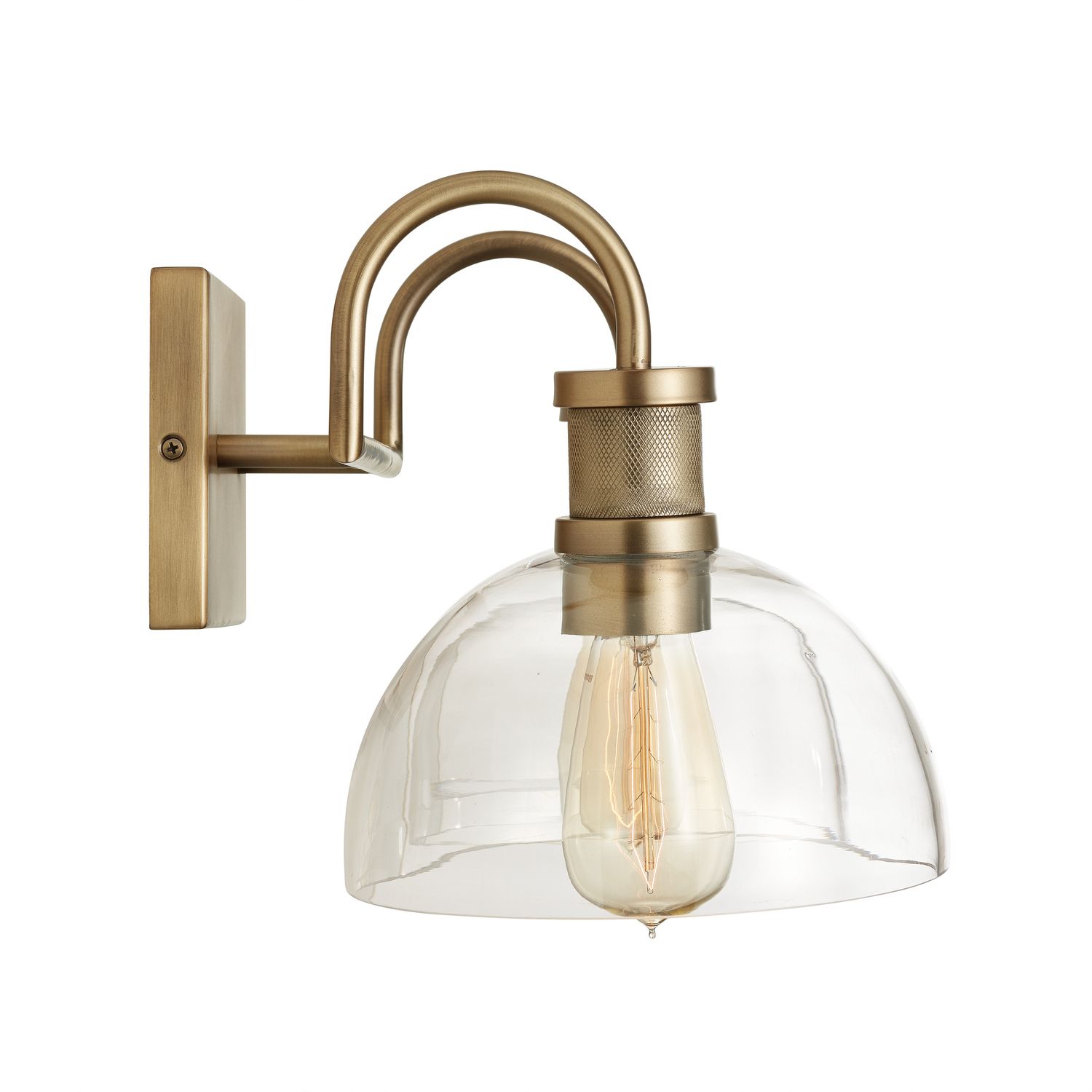 Capital Lighting Cassidy 2 Light Vanity Aged Brass