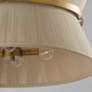 4_Capital Lighting Cecilia 24.5" 8-Light Brass and Rope Modern Pendant more views
