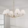 Thumbnail1 of Capital Lighting Chadwick 6 Light Chandelier 34" Aged Brass