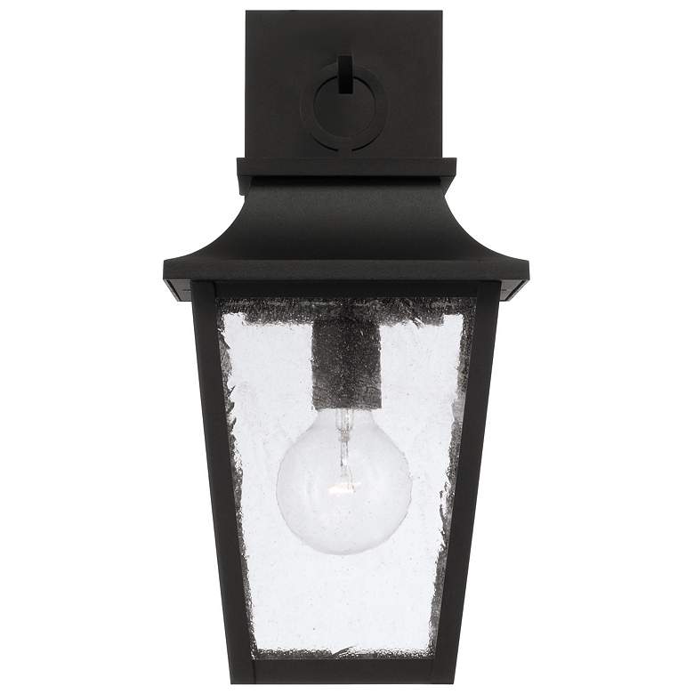Image 5 Capital Lighting Chandler 1 Light Outdoor Wall Lantern 8" Black more views