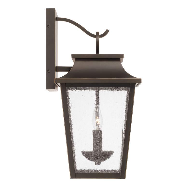 Image 5 Capital Lighting Chandler 2 Light Outdoor Wall Lantern 10" Oiled Bronz more views