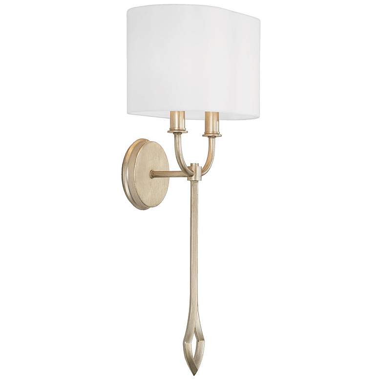 Image 1 Capital Lighting Claire 2-Light Sconce Brushed Champagne