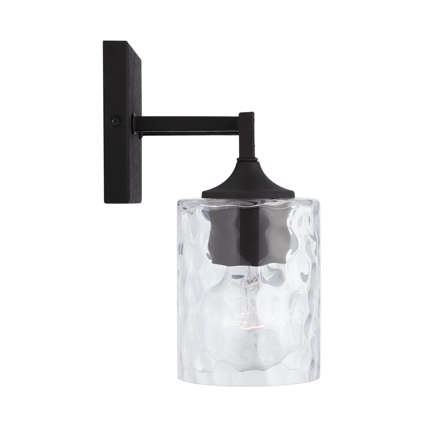 Image 5 Capital Lighting Clint 3 Light Vanity 23.25" Black Iron more views