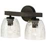 2_Capital Lighting Clive 2 Light Vanity Carbon Grey and Black Iron