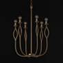 Thumbnail4 of Capital Lighting Cohen 6 Light Chandelier 22" Mystic Luster more views