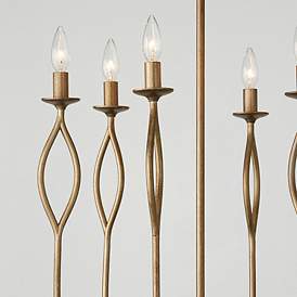 Image5 of Capital Lighting Cohen 6 Light Chandelier 22" Mystic Luster more views