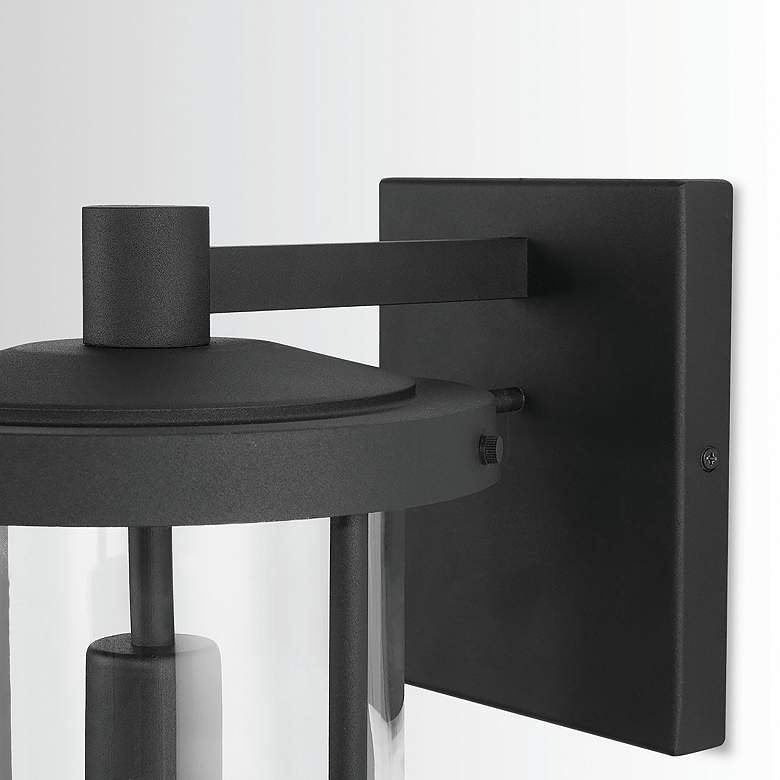 Image 3 Capital Lighting Corbin 1 Light Wall Mount Black more views