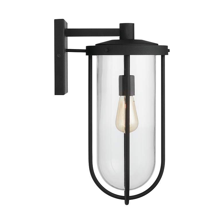 Image 7 Capital Lighting Corbin 1 Light Wall Mount Black more views