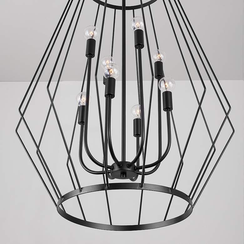 Image 3 Capital Lighting Corey 8 Light Foyer Matte Black more views