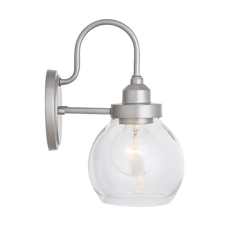 Image 6 Capital Lighting Daphne 9 1/2" Wide Brushed Nickel Wall Light more views