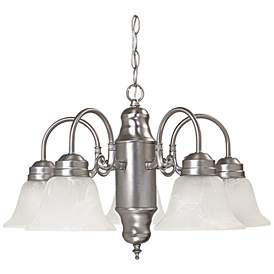 Image1 of Capital Lighting David 5 Light Chandelier Matte Nickel