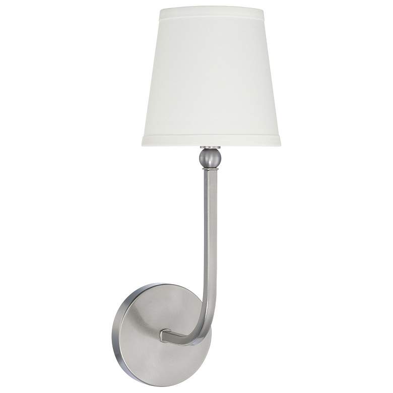 Image 1 Capital Lighting Dawson 1 Light Sconce Brushed Nickel