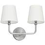 Capital Lighting Dawson 2 Light Vanity Brushed Nickel