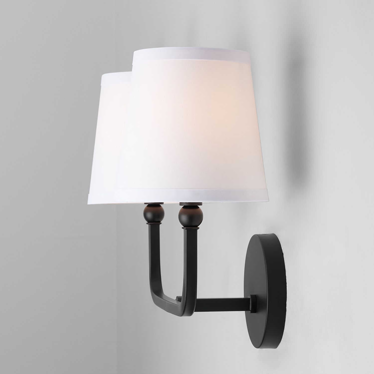 Image 3 Capital Lighting Dawson 2 Light Vanity Matte Black more views