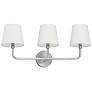 Capital Lighting Dawson 25 1/2" Brushed Nickel 3-Light Bath Fixture
