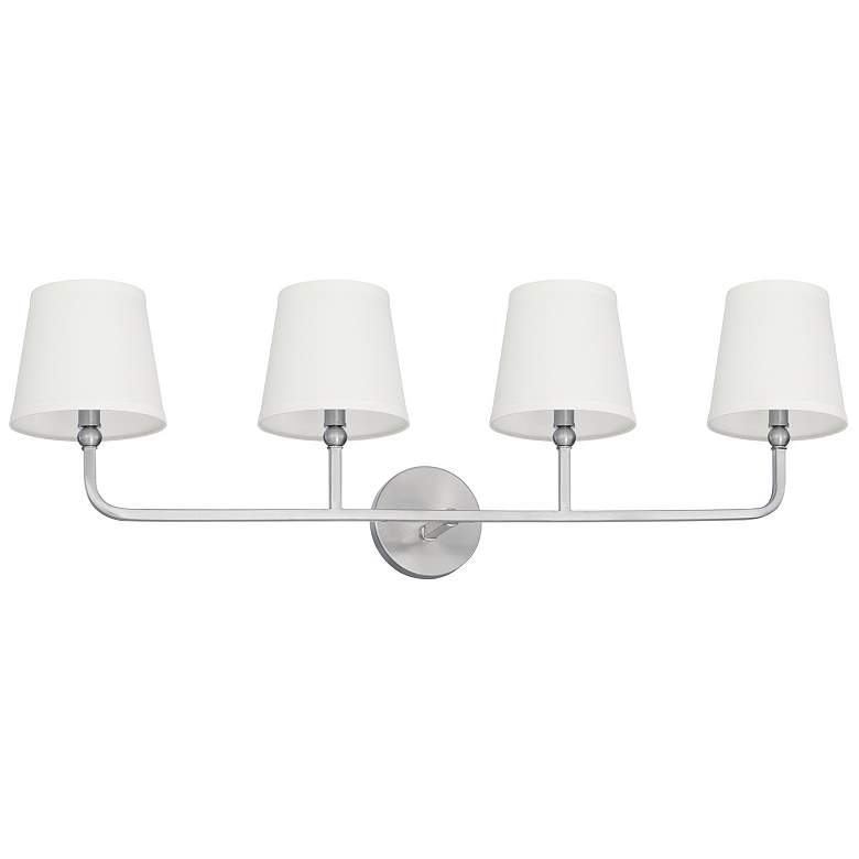 Image 1 Capital Lighting Dawson 4 Light Vanity Brushed Nickel