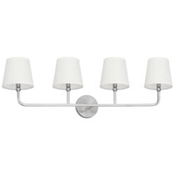 Capital Lighting Dawson 4 Light Vanity Brushed Nickel