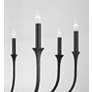 Thumbnail4 of Capital Lighting Decklan 8 Light Chandelier 38" Black Iron more views