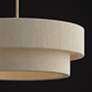 4_Capital Lighting Delaney 20" Wide 4-Light Fabric Drum Pendant more views