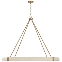 Capital Lighting Delaney 47 3/4" Wide Matte Brass 12-Light Chandelier