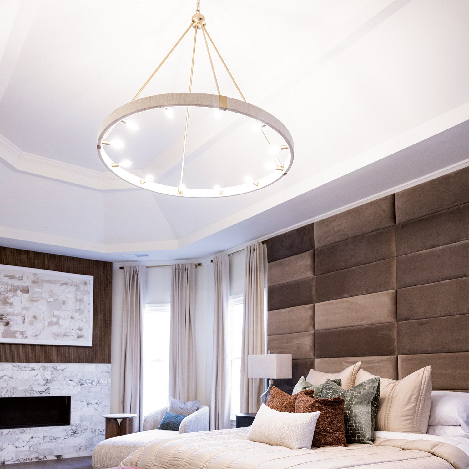 Capital Lighting Delaney 47 3/4" Wide Matte Brass 12-Light Chandelier