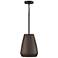 Capital Lighting Della 1 Light Pendant 10" Terracotta Umber