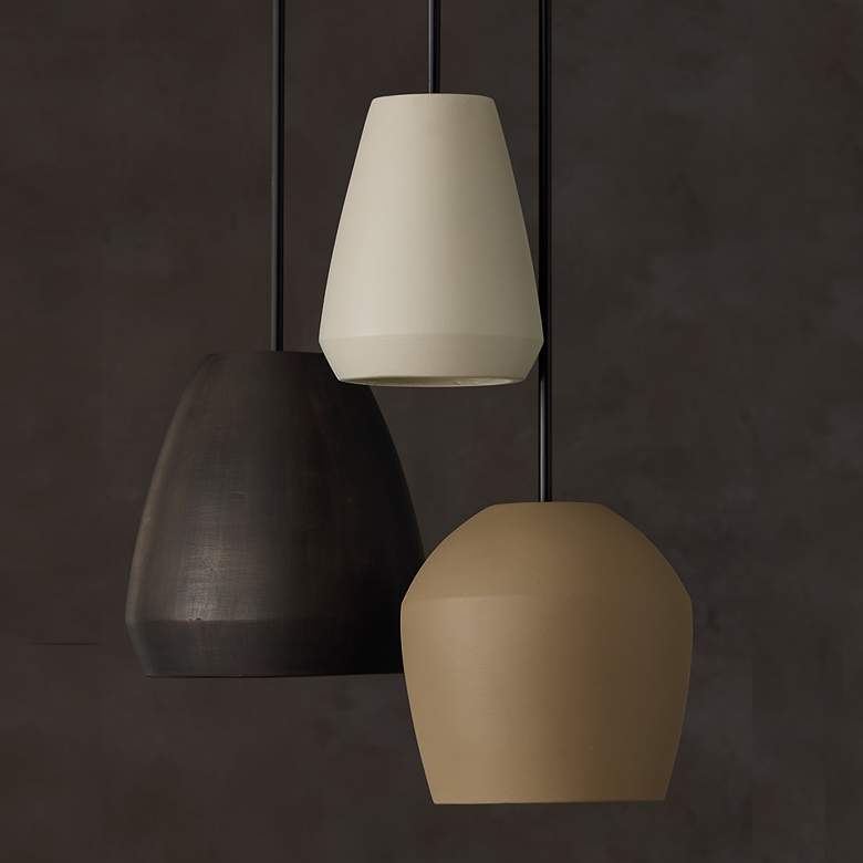 Image 5 Capital Lighting Della 1 Light Pendant 13" Terracotta Sand more views