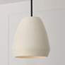 1_Capital Lighting Della 1 Light Pendant 14.25" Terracotta Ivory