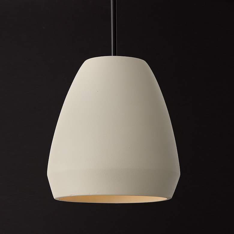Image 3 Capital Lighting Della 1 Light Pendant 14.25" Terracotta Ivory more views