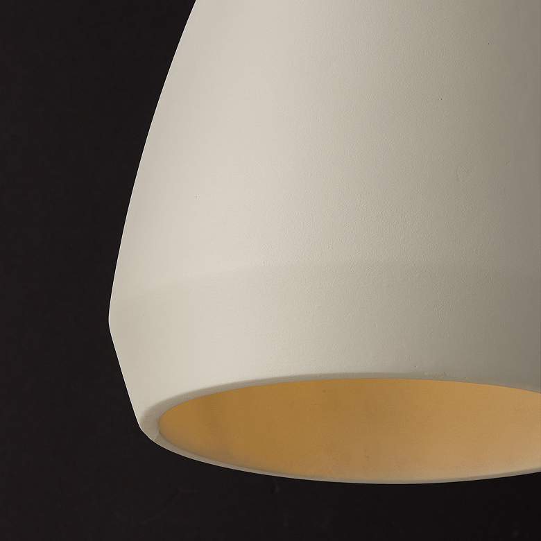Image 4 Capital Lighting Della 1 Light Pendant 14.25" Terracotta Ivory more views