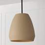 1_Capital Lighting Della 1 Light Pendant 14.25" Terracotta Sand